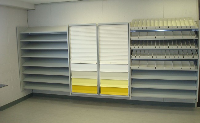 Off-floor storage using Unicell