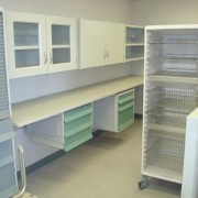 Unicell shelf units with door options